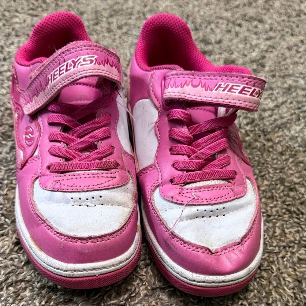 Heelys Kids' Bright Pink Lace & Hook Skate Sneakers